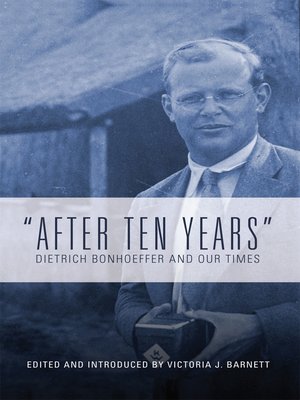 cover image of "After Ten Years"